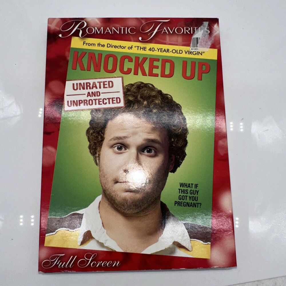 KNOCKED UP - Seth Rogan - UNRATED & UNPROTECTED EDITION W/ Slipcover DVD NEW